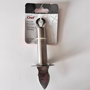 Master Chef Stainless Steel Oyster Shucker – Brand New